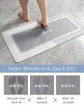MontVoo Non-Slip Bath Mat for Safety and Comfort