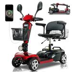 Lightweight 4-Wheel Scooter for Seniors and Adults