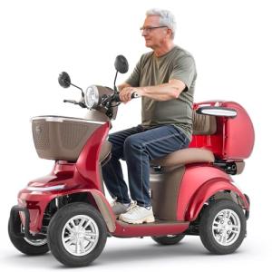 Lightweight All-Terrain Mobility Scooter for Seniors