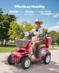 Lightweight All-Terrain Mobility Scooter for Seniors