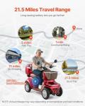 Lightweight All-Terrain Mobility Scooter for Seniors