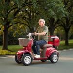 Lightweight All-Terrain Mobility Scooter for Seniors