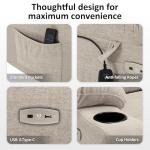 MCombo Easy Grip Power Lift Recliner Chair