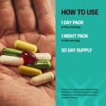 Easy-Grip Daily Vitamins for Seniors' Safety