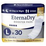 NorthShore EternaDry Adhesive Booster Pads, Large