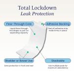 NorthShore EternaDry Adhesive Booster Pads, Large