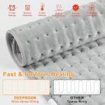 Electric Heating Pad for Back and Neck Relief