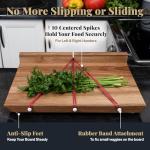 One-Handed Cutting Board with Spikes for Seniors