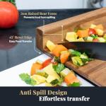 One-Handed Cutting Board with Spikes for Seniors