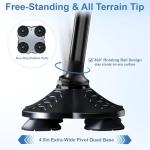 Lightweight Stabilizing Cane for Seniors with Travel Bag