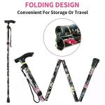 Lightweight Adjustable Folding Cane for Seniors