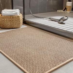 Non-Slip Lightweight Bath Mat with Rubber Backing