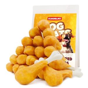 KUADELRO Chicken-Wrapped Chewy Dog Treats