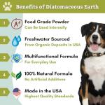 Wholistic Pet Organics Food Grade Diatomaceous Earth
