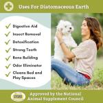 Wholistic Pet Organics Food Grade Diatomaceous Earth