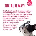 Ruji Naturals Superfood Dog Supplement Chews - 90 Count