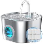 Stainless Steel Cat Water Fountain for Pets