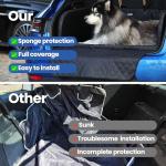 Waterproof Dog Cargo Liner with Non-Slip Cushion