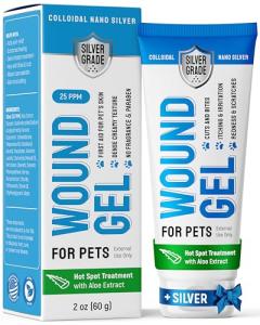 Pet Wound Care Gel with Silver & Aloe 2 Oz