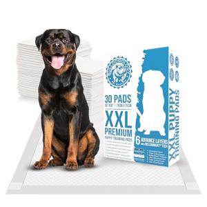 Extra Large Puppy Pee Pads with Adhesive (30-Pack)