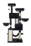 Large Multi-Level Cat Tree with Scratch Posts