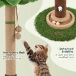 Woochpet 35'' Cat Scratching Post with Toys