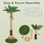 Woochpet 35'' Cat Scratching Post with Toys