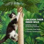 LEMONDA 31.5" Cat Scratching Post with Balls