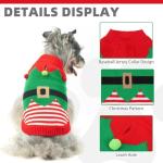 Kooltail Christmas Dog Sweater - Santa Fleece Pullover