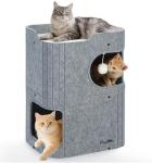 Cozy 2-Storey Cat House for Indoor Relaxation