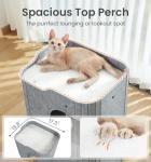 Cozy 2-Storey Cat House for Indoor Relaxation