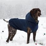 XXL Fleece Dog Hoodie for Large Breeds