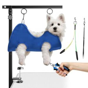 Adjustable Foldable Dog Grooming Arm with Clamp