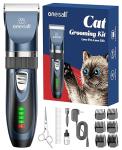 Quiet Cat Clippers with 2-Speed Cordless Shaver