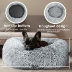 Cozy Donut Bed for Dogs and Cats 20in