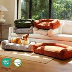 Cozy Corduroy Dog and Cat Couch Bed