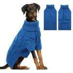 Cozy Knitted Dog Sweater for Winter Wear