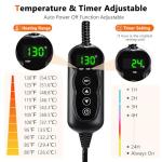 Cozy Heated Bed for Cats and Small Dogs