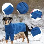 Cozy Knitted Dog Sweater for Winter Wear