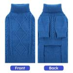 Cozy Knitted Dog Sweater for Winter Wear