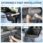 Waterproof Dog Cargo Liner with Non-Slip Cushion