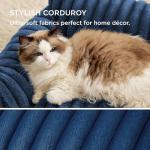 Fluffy Dog Couch Bed - Supportive Pet Sofa