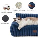 Fluffy Dog Couch Bed - Supportive Pet Sofa