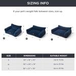 Fluffy Dog Couch Bed - Supportive Pet Sofa