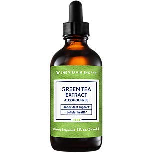 Vitamin Shoppe Green Tea Extract, 2 oz Liquid