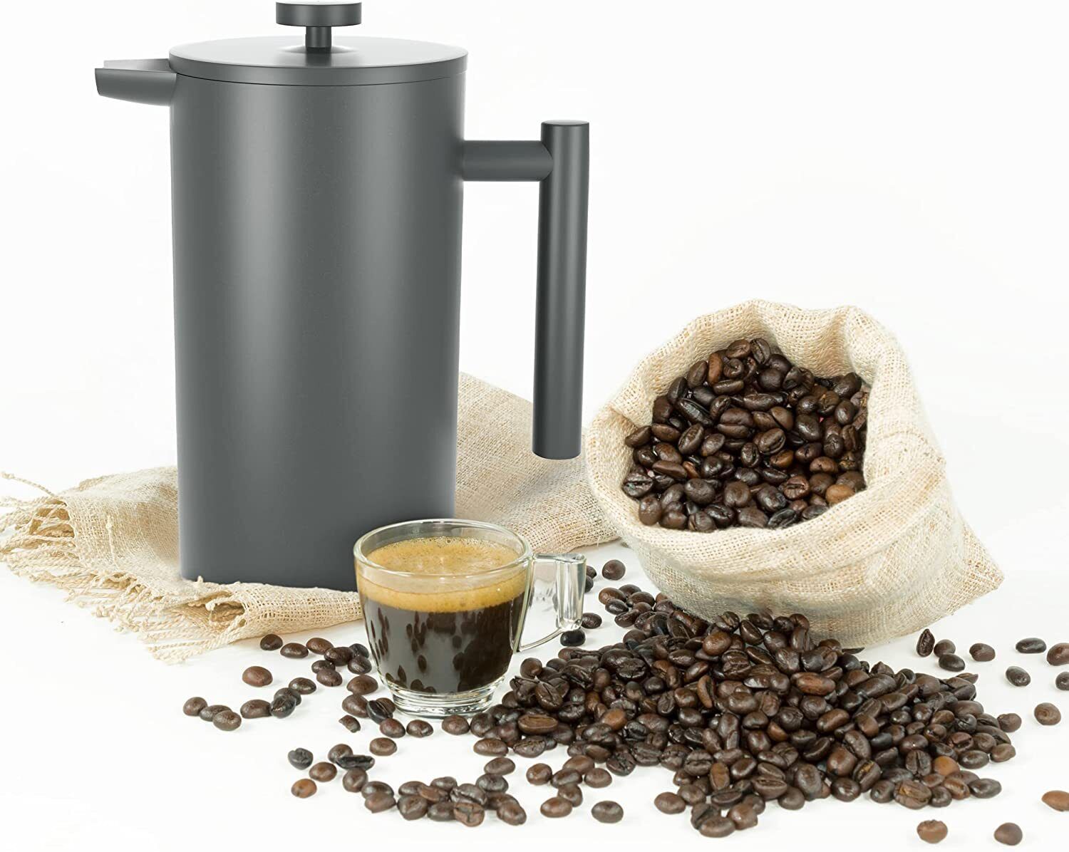 Utopia Kitchen Stainless Steel French Press Coffee Maker