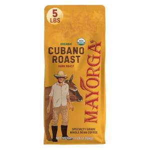 Mayorga Dark Roast Cubano Coffee Beans - 5lb