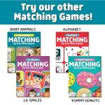 Chuckle & Roar - Matching Game Baby Animals - Board Game for Kids 3 and up - Concentration Skill Development for Toddlers - Ages 3 and Up