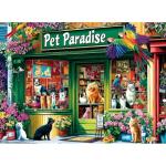 MINIWAN 500 Piece Jigsaw Puzzle - Relaxing Pet Shop Scene for Adults | Challenging Family Activity | Great for Fun & Leisure (Finished Size: 23 x 15 inches)