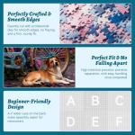 HQXXJW 500 Pieces Puzzle for Adults, Puzzles for Adults 500 Pieces, Fantasy Rainforest Bicycle Dog Jigsaw Puzzle, Challenging Perfect for Game Nights, 20.5 X 15 in